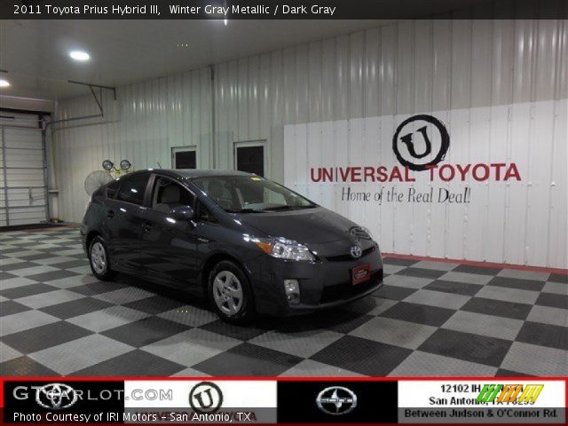 2011 Toyota Prius Hybrid III in Winter Gray Metallic