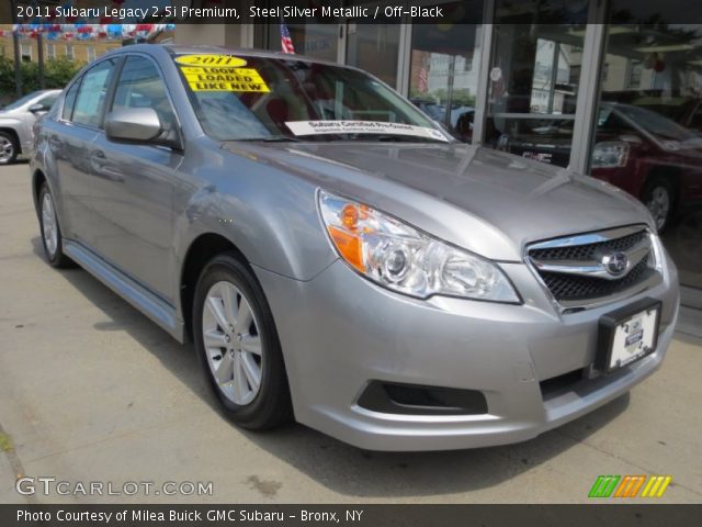 2011 Subaru Legacy 2.5i Premium in Steel Silver Metallic