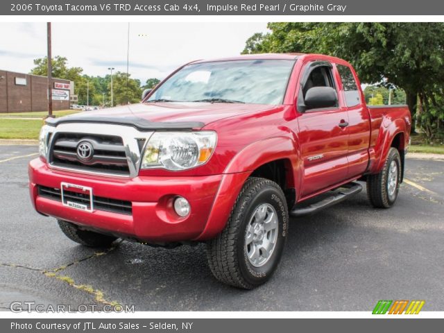 2006 Toyota Tacoma V6 TRD Access Cab 4x4 in Impulse Red Pearl