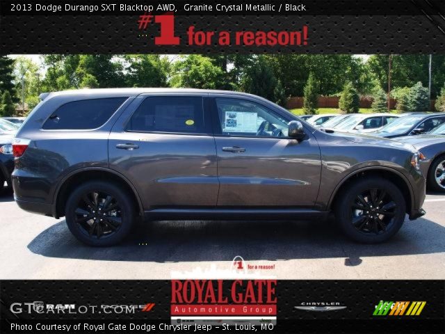 2013 Dodge Durango SXT Blacktop AWD in Granite Crystal Metallic