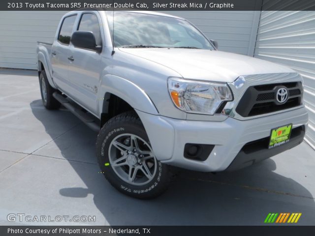 2013 Toyota Tacoma SR5 Prerunner Double Cab in Silver Streak Mica