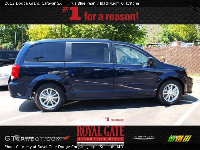 2013 Dodge Grand Caravan SXT in True Blue Pearl