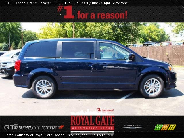 2013 Dodge Grand Caravan SXT in True Blue Pearl