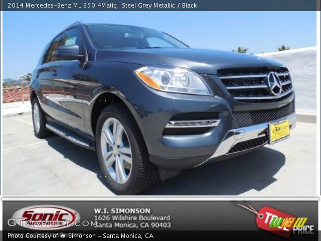 2014 Mercedes-Benz ML 350 4Matic in Steel Grey Metallic
