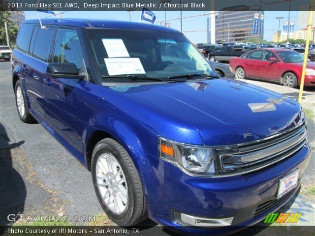 2013 Ford Flex SEL AWD in Deep Impact Blue Metallic