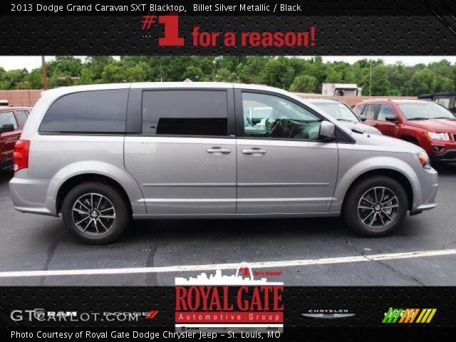 2013 Dodge Grand Caravan SXT Blacktop in Billet Silver Metallic