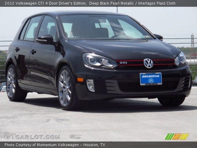 2013 Volkswagen GTI 4 Door Driver's Edition in Deep Black Pearl Metallic