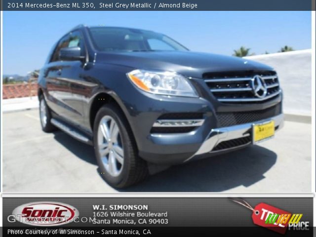 2014 Mercedes-Benz ML 350 in Steel Grey Metallic