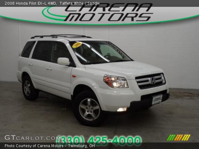 2008 Honda Pilot EX-L 4WD in Taffeta White