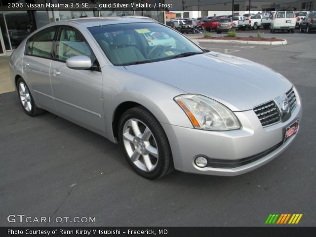 2006 Nissan Maxima 3.5 SE in Liquid Silver Metallic
