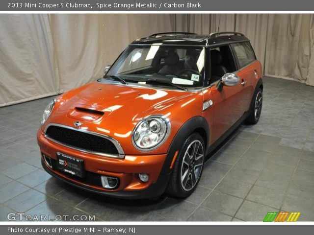 2013 Mini Cooper S Clubman in Spice Orange Metallic