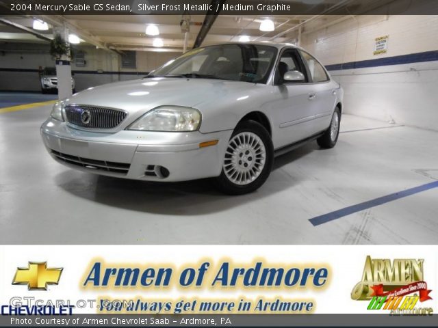 2004 Mercury Sable GS Sedan in Silver Frost Metallic