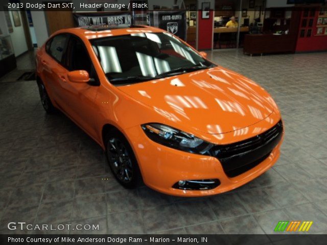 2013 Dodge Dart SXT in Header Orange