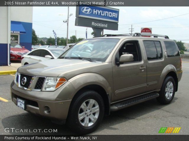 2005 Nissan Pathfinder LE 4x4 in Woodland Bronze Metallic