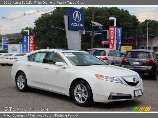 2011 Acura TL 3.5 in White Diamond Pearl