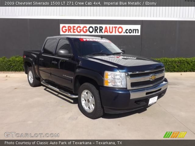 2009 Chevrolet Silverado 1500 LT Z71 Crew Cab 4x4 in Imperial Blue Metallic