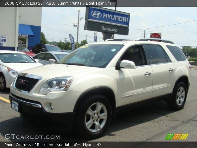 2008 GMC Acadia SLT AWD in Summit White
