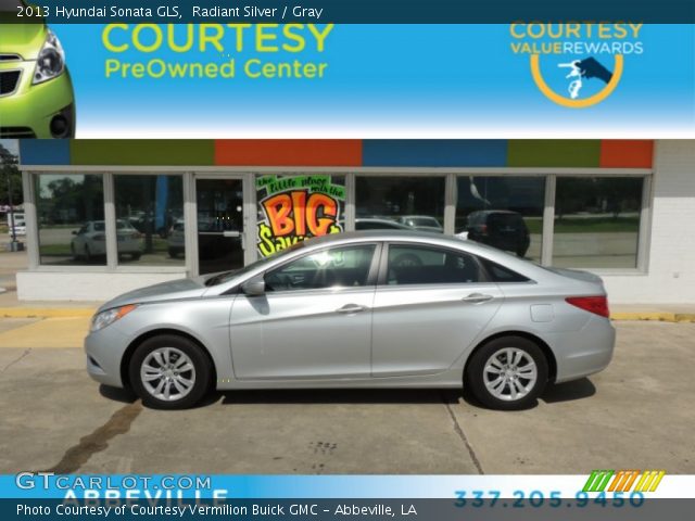 2013 Hyundai Sonata GLS in Radiant Silver