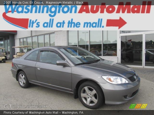 2005 Honda Civic EX Coupe in Magnesium Metallic