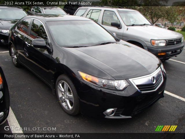 2012 Acura TSX Sedan in Crystal Black Pearl
