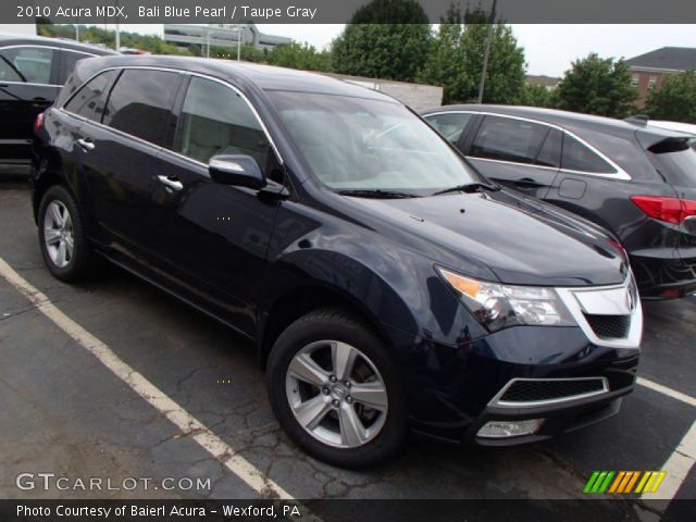 2010 Acura MDX  in Bali Blue Pearl