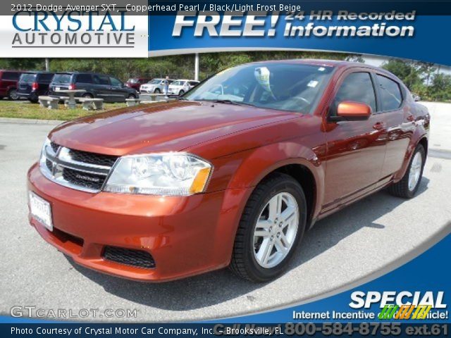 2012 Dodge Avenger SXT in Copperhead Pearl