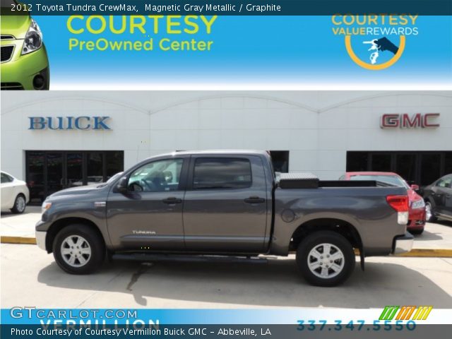 2012 Toyota Tundra CrewMax in Magnetic Gray Metallic