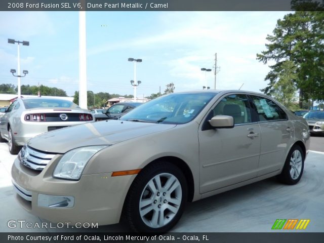 2008 Ford Fusion SEL V6 in Dune Pearl Metallic