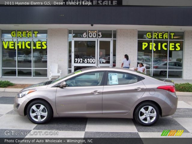 2011 Hyundai Elantra GLS in Desert Bronze