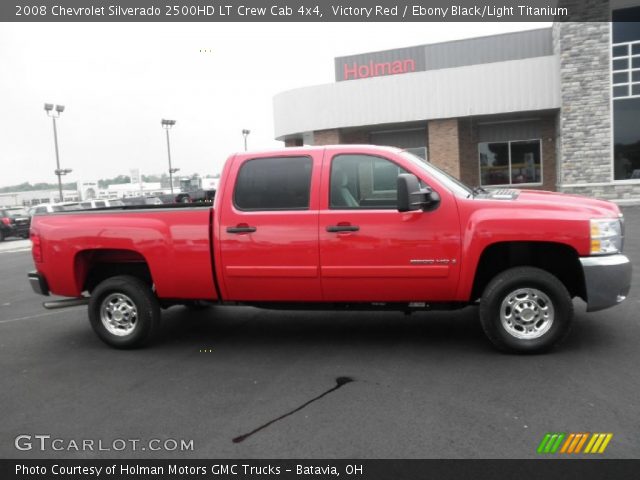 2008 Chevrolet Silverado 2500HD LT Crew Cab 4x4 in Victory Red