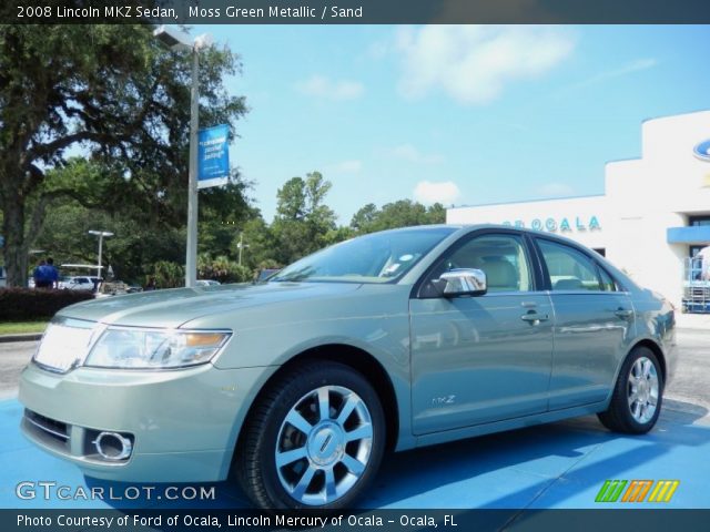 2008 Lincoln MKZ Sedan in Moss Green Metallic