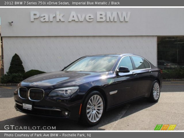 2012 BMW 7 Series 750i xDrive Sedan in Imperial Blue Metallic