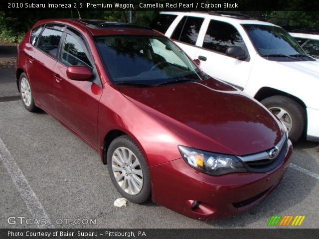 2010 Subaru Impreza 2.5i Premium Wagon in Camellia Red Pearl