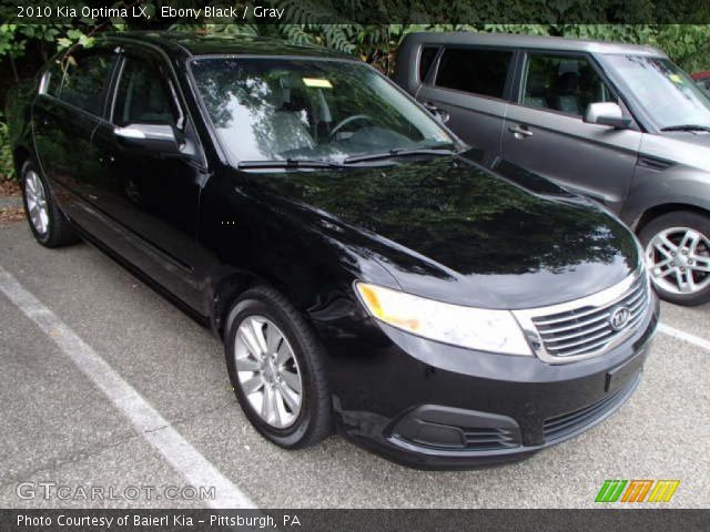 2010 Kia Optima LX in Ebony Black