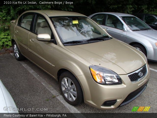 2010 Kia Rio LX Sedan in Cashmere Beige