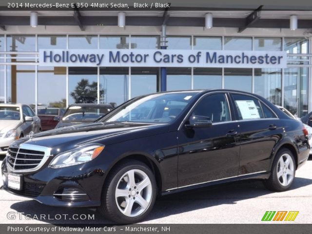 2014 Mercedes-Benz E 350 4Matic Sedan in Black