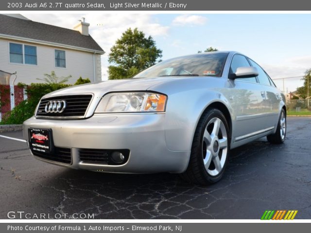 2003 Audi A6 2.7T quattro Sedan in Light Silver Metallic