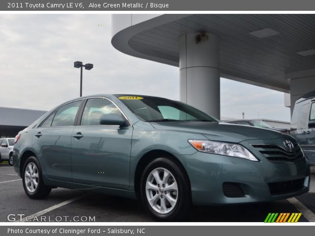 2011 Toyota Camry LE V6 in Aloe Green Metallic