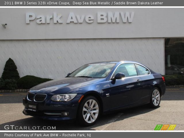 2011 BMW 3 Series 328i xDrive Coupe in Deep Sea Blue Metallic