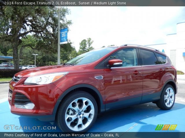 2014 Ford Escape Titanium 2.0L EcoBoost in Sunset