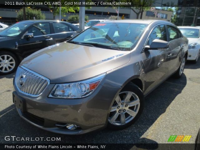 2011 Buick LaCrosse CXL AWD in Gold Mist Metallic