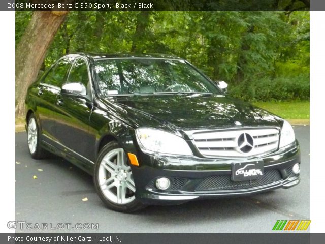 2008 Mercedes-Benz C 350 Sport in Black