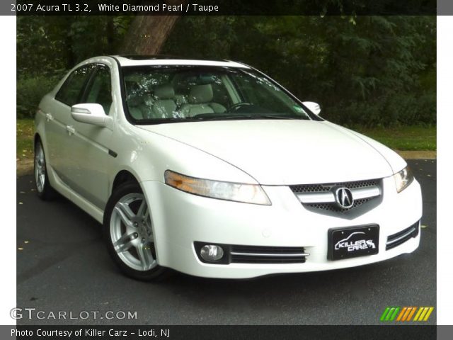2007 Acura TL 3.2 in White Diamond Pearl