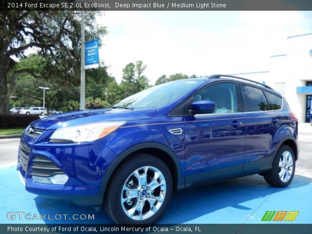 2014 Ford Escape SE 2.0L EcoBoost in Deep Impact Blue