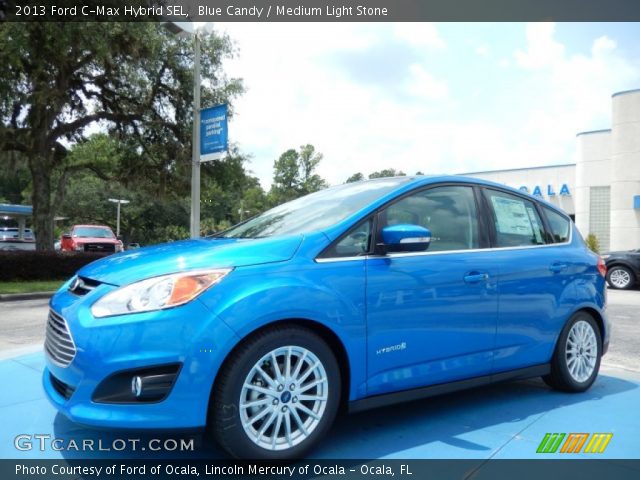 2013 Ford C-Max Hybrid SEL in Blue Candy