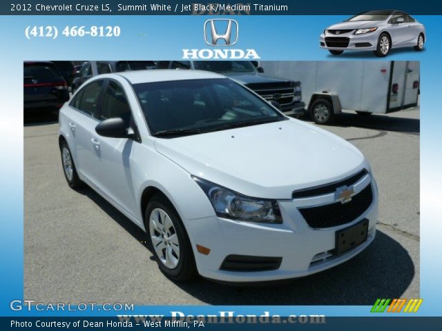 2012 Chevrolet Cruze LS in Summit White