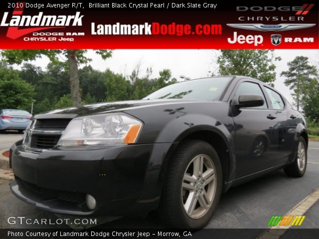 2010 Dodge Avenger R/T in Brilliant Black Crystal Pearl