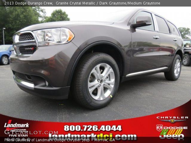 2013 Dodge Durango Crew in Granite Crystal Metallic