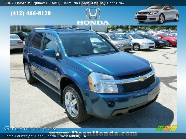 2007 Chevrolet Equinox LT AWD in Bermuda Green Metallic
