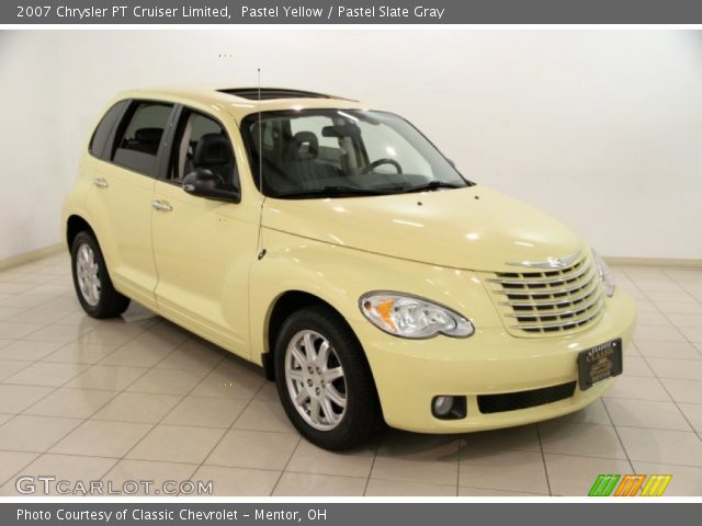 2007 Chrysler PT Cruiser Limited in Pastel Yellow